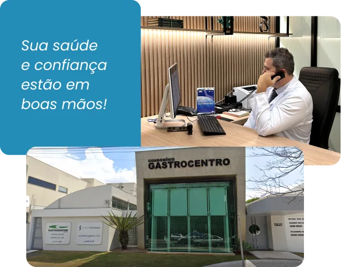 Sua saúde e confiança estão em boas mãos: Dr. Matheus no consultório